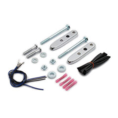 Bakre blinkersflyttningssats. Krom - 04-22 XL Sportster