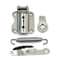 Jiffy stand mount kit. Chrome - 37-86 4-växlad Big Twin; 84-99 Softtail; Olika anpassade applikationer