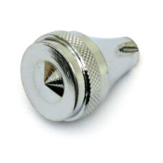 Choke knob, chrome - ALL DASH MOUNT (exkl. 67-70 FL)