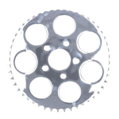 Chain conversion rear sprocket 49t. Chrome - 86-92 XL Sportster ; 92-99  XL vid omvandling till kedja från rem till bakre kedja.