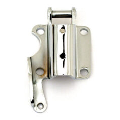 Jiffy mounting bracket. Chrome - 37-86 4-växlad Big Twin; 84-99 Softail