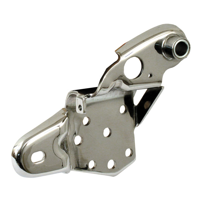 Shifter lever support bracket. Chrome - 52-84 FL, FLH 4-växlade modeller