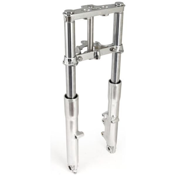 FLST 84-99 OEM style front end assembly. Chrome - 84-99 FLST