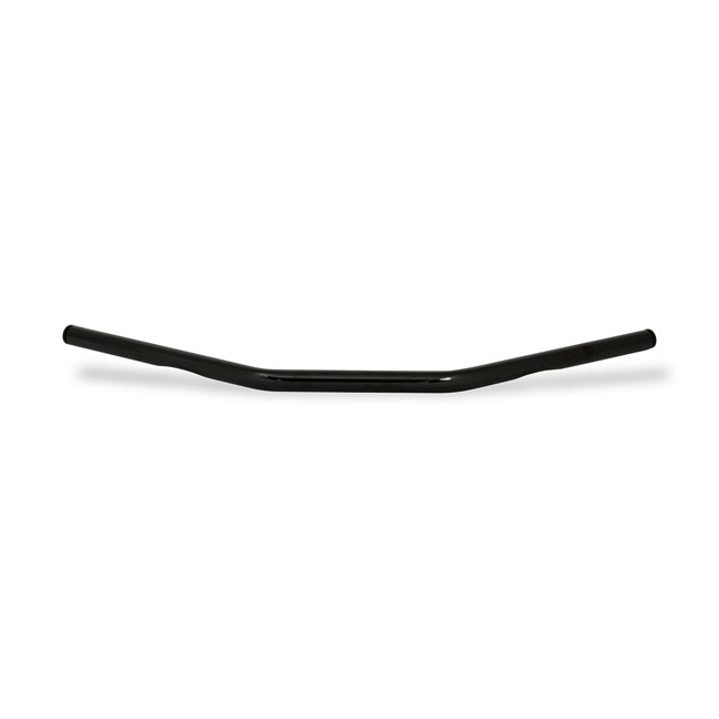 Drag bar 28" wide 1" gloss black - 82-22 H-D (exkl. 08-22 e-throttle & 88-11 Springers) med 1" riser