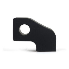 Custom headlamp mount block. Angled. Black - Universal