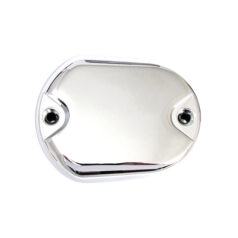 Handlebar master brake cylinder cover. Chrome - 04-22 XL Sportster