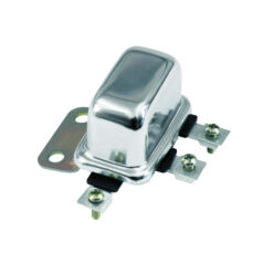 Starter relay, mechanical. Chrome - 67-E68 & L71-74 XL Sportster; 70-73 FL