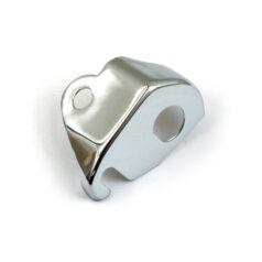 Sportster ignition switch cover. Chrome - 72-87 XL Sportster