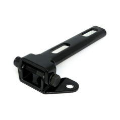 Universal solo seat hinge, square mount. Black - Universal