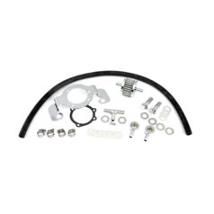 Air cleaner adapter bracket kit. Chrome - 07-21 XL Sportster
