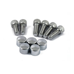 Smoothtopps, push-on bolt & cover kit. Chrome - 86-03 XL Sportster