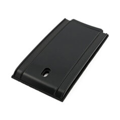 Evo Softail die-cast dash panel. Black - 84-99 Softail