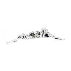 Handlebar control kit chrome - 14-22 XL Sportster (dual disc, ABS)