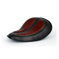 Danaborg, custom solo seat. Dark brown with brown panels - Universal