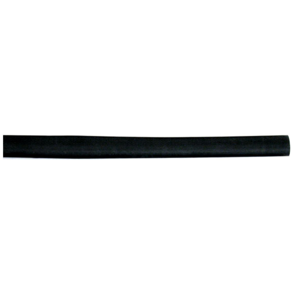 Heat shrink tube. 120cm, 1/4 (6.4 to 3.2mm). Black - Universal