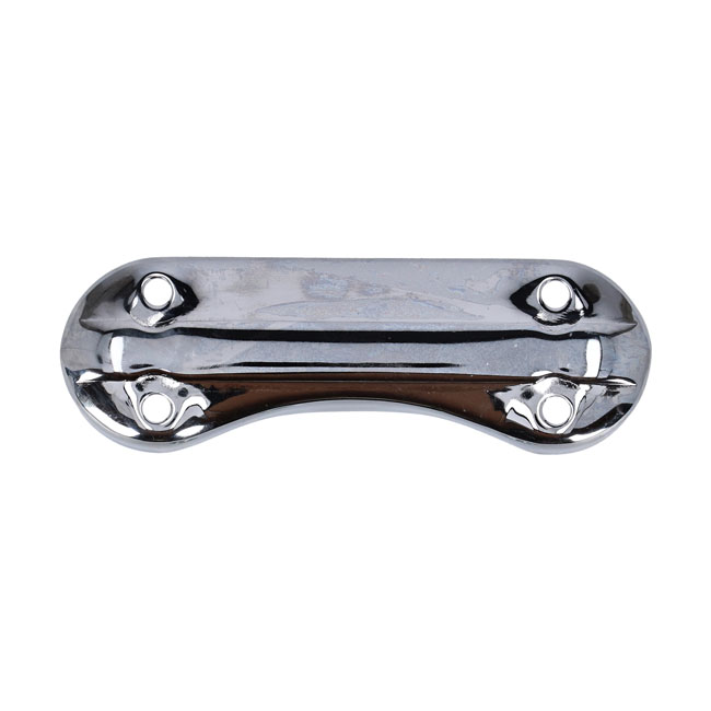 Riser top clamp, Panhead. Chrome - 49-57 Panhead med teleskopgaffel