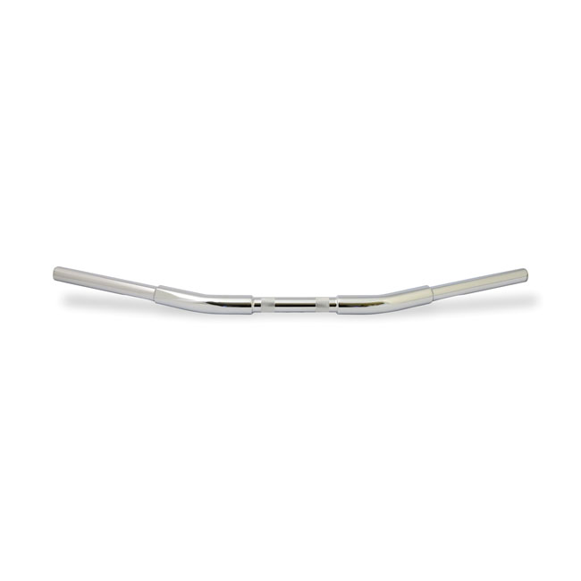 Fatbar, 1-1/4" drag bar style, Chrome - 82-22 H-D (exkl. 08-22 e-throttle & 88-11 Springers) med 1" I.D. stigare
