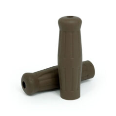 Vintage style 7/8" grips coffee brown - 7/8" (22mm) styre