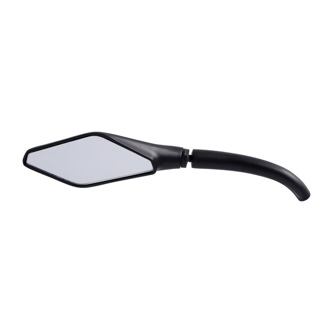 COBRA MIRROR, BLACK, LEFT - 65-UP H-D