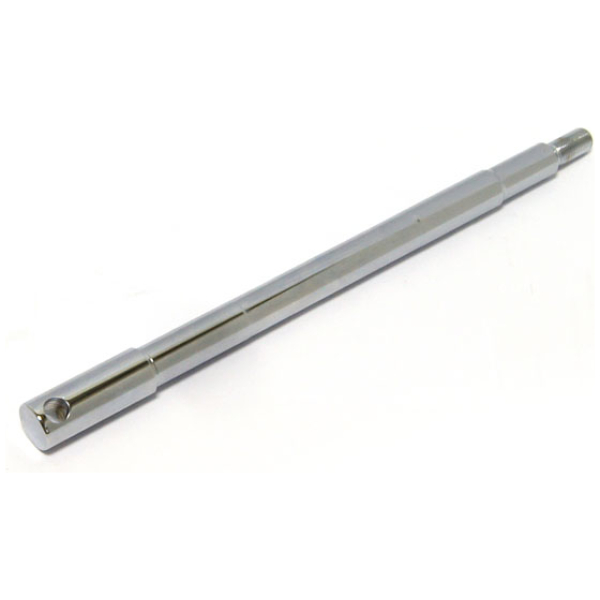 Wheel axle, front chrome - L83-86 FXWG; 81-84 FL; 84-06 FXST, FXST/C/I/B/BI; 83-99 FLT/Touring; 93-05 FXDWG