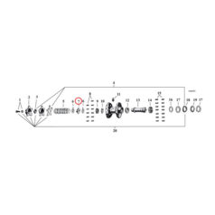 Sleeve, thrust bearing. star hub - 36-66 Big Twin