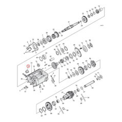 Bushing, countershaft. starter side. +.005" - 37-E76 Big Twin