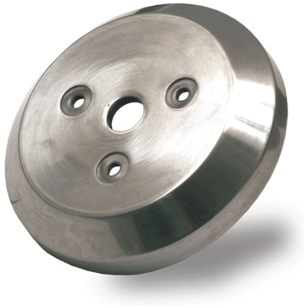 Clutch dome, 5-stud polished - 41-E84 Big Twin med anpassat 5-stifts kopplingsnav
