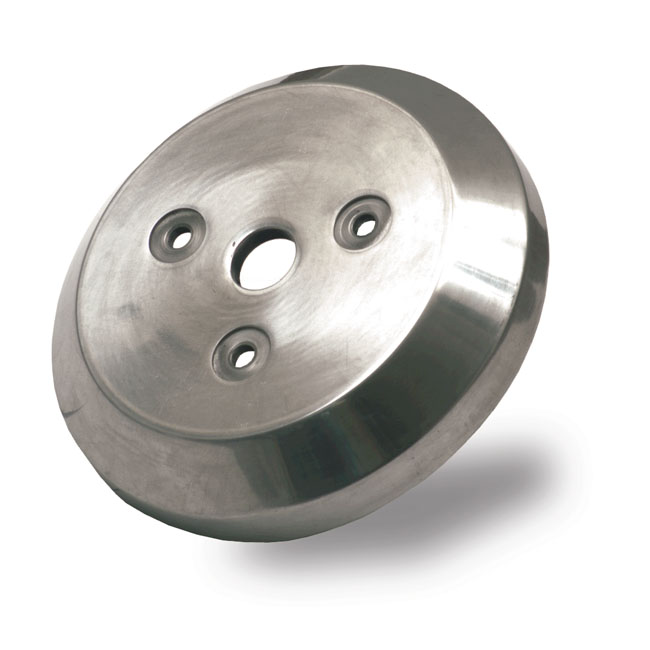 Clutch dome, 5-stud polished - 41-E84 Big Twin med anpassat 5-stifts kopplingsnav