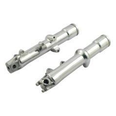 FXWG lower fork legs, dual disc. Polished - 80-83  FXWG och anpassade applikationer