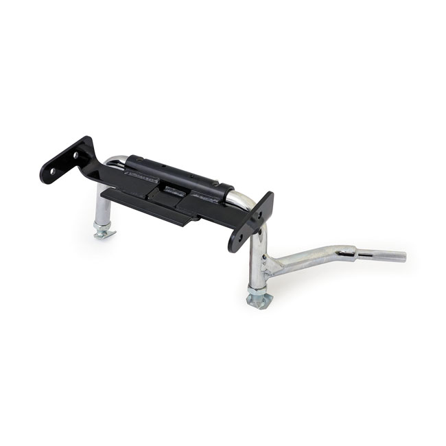 Adjustable center stand. Chrome - 08-17 Softail (exkl. FXCW/C, FXSB/SE; 2009 FXSTSSE)