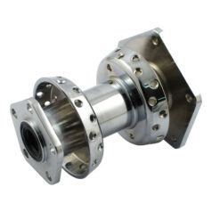 Dual flange hub, rear - 86-99 FLT/Touring