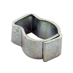 Crimp hose clamp, 1/4 (6.35mm) ID. stainless - OLIKA H-D MODELLER
