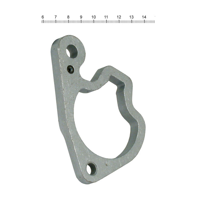 Brake caliper bracket, left front - 84-99 Big Twin, XL Sportster  (exkl. fjädrar)