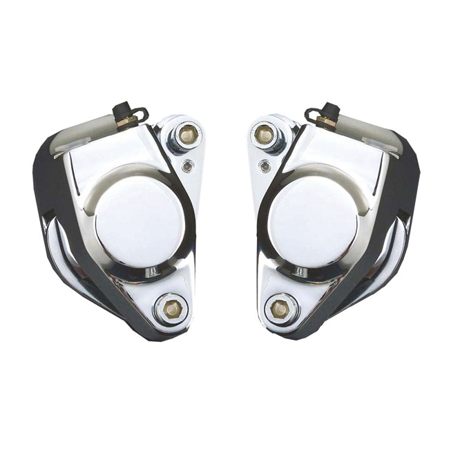 Brake caliper set left & right - 84-99 Big Twin, XL Sportster  Dual disc-modeller