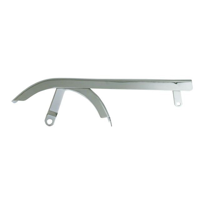 Upper belt guard, XL Sportster. Chrome - 91-99 XL Sportster