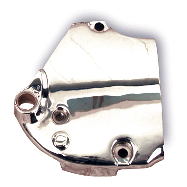 XL Sportster sprocket cover. Chrome - 71-76 XL Sportster  kick & E-start