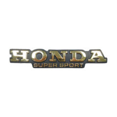 Honda fuel tank emblem, gold - Honda CB750F/F2 Super Sport