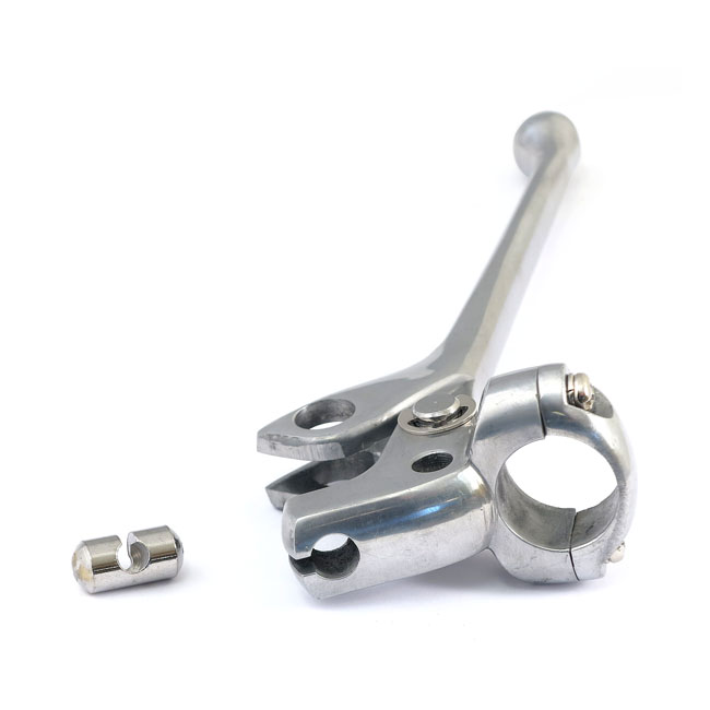 OEM style clutch/brake lever assembly - 41-64 FL (broms); 41-67 FL (koppling); 54-72 XL Sportster (broms) och anpassade applikationer