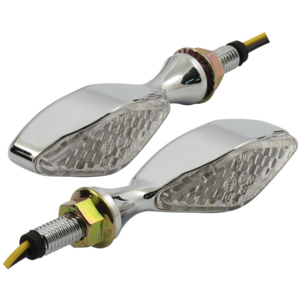 Freestyle turn signals LED. Chrome - Universal