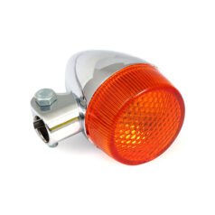 Bullet light turn signal ECE appr. Chrome - Universal