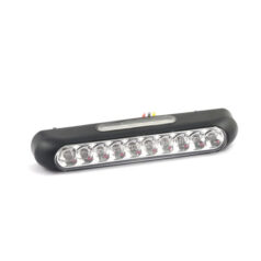 Ledline, LED taillight. Black. Clear lens - Universal