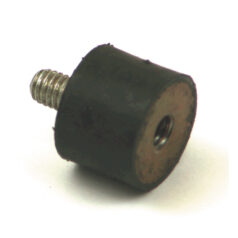 Isolating rubber mounting studs. Internal spring