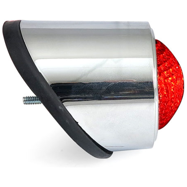 Old School LED taillight, Type 1. Chrome. Clear lens - Bild 4
