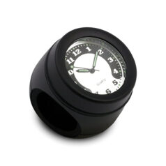 Handlebar mounted clock. Black - Universal