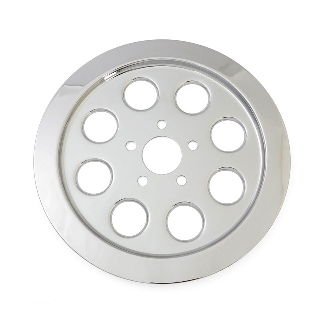 Inner pulley cover, holes (70t) - 82-99 Big Twin, Twin Cam