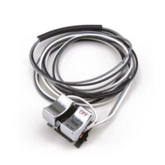 Run/Off/Start, handlebar switch set. Chrome - 82-95 H-D