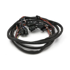 Handlebar switch & wiring kit. Radio. LED. Black - 07-13 FLT/Touring