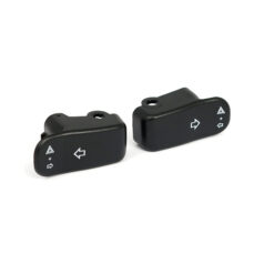Turn signal switch extender cap set. Black - 96-13 H-D (exkl. 11-13 Softail; 12-13 Dyna); 02-17 V-Rod