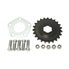 1/4" offset sprocket & spacer kit - 36-85 4-SPEED Big Twin  & anpassade applikationer