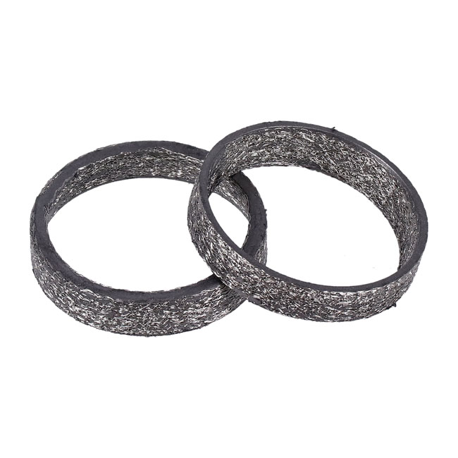 Exhaust gaskets. 91-09 style - 84-24 Big Twin; 86-22  XL Sportster; 08-12  XR1200; 87-10  Buell XB